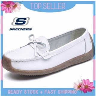 [พร้อมส่ง] *Skechers__go Walk Arch Fit รองเท้าแตะโลฟเฟอร์ ส้นแบน แบบสวม สําหรับผู้หญิง ผู้ชาย