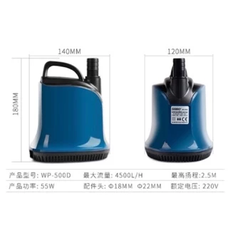 (ออก E-TAXได้) ปั๊มสูบน้ำ ปั้มไดโว่ SOBO WP100D/200D/300D/500D ปั๊มน้ำ ปั้มไดรโว่ ปั๊มดูดน้ำทิ้ง