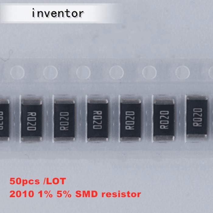 ตัวต้านทาน 5% Smd 0R ~ 10M 3/4W 240 Ohm 300R 270R 30R 27 24R 2.4K 2.7K 3K 3R 2R4 50 ชิ้น 2010 1%