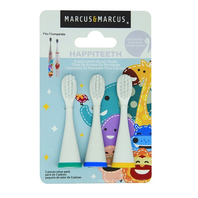 Marcus & Marcus หัวแปรงสำหรับเปลี่ยนสำหรับแปรงสีฟันไฟฟ้า