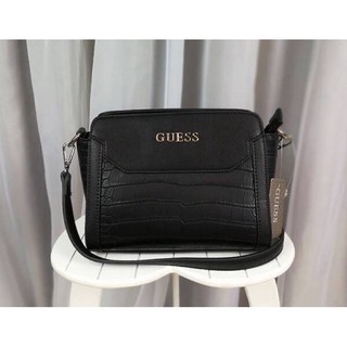 แท้💯 outlet Guess Croc Effect Crossbody bag กระเป๋าสะพายรุ่นใหม่