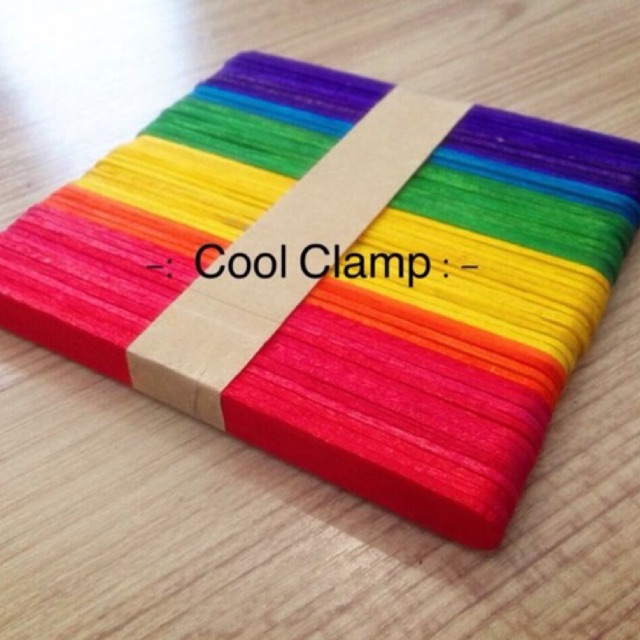 ไม้ไอติมขนาดเล็ก (แพคละ 50 ชิ้น) - Coolclamp - Thaipick