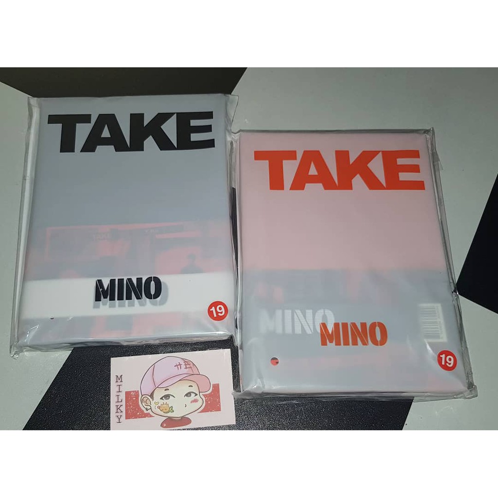 อัลบั้ม Mino - TAKE (SEALED, Fullset)