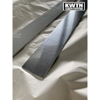 อลูมิเนียมแผ่นเส้นแบน เกรด 1100 หนา 1 mm. กว้าง 1-3 in. ยาว 60 cm.