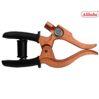 ⚡Alibaba⚡ คีมจับสายดิน แบบก้ามปู ชุบทองแดง การออกแบบของญี่ปุ่น Ground Clamp Earth Clamp (Japanese Design)