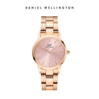 DanielWellington 100%ของแท้ครับDWนาฬิกาแฟชั่นผู้หญิงอารมณ์ 28mmนางสาวสีชมพูหน้าปัดขนาดเล็ก