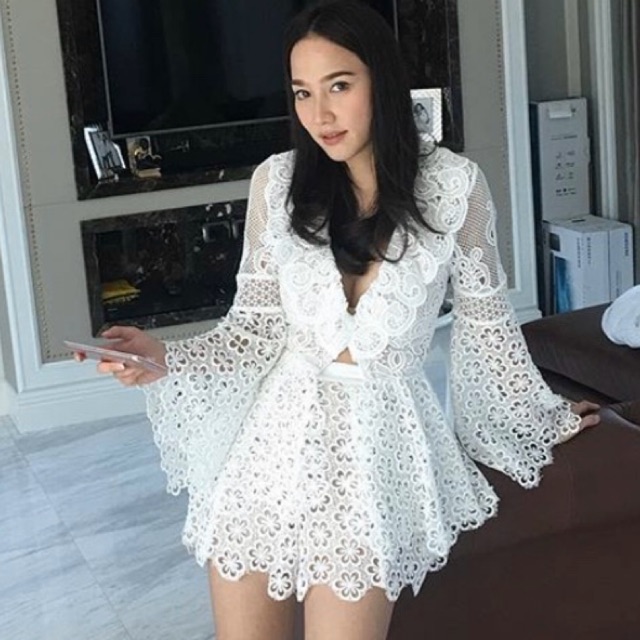 ชุดเซ็ท ลูกไม้ งานป้าย Jariya