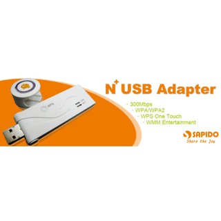 SAPIDO Wireless USB N300 (AU-4512S)