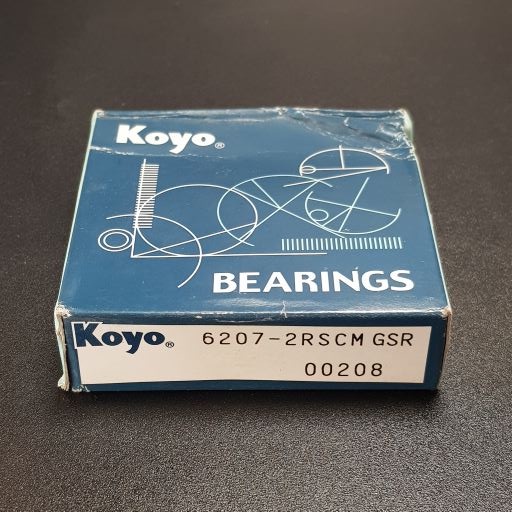 LAHER หรือแบริ่ง KRUKAS SAT-F150, THUN-125 LH 6207-2RS KOYO