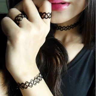 🔥Sales🔥 พร้อมส่ง!! ลดสุดๆ Choker โชคเกอร์ สร้อยคอ สร้อยข้อมือ และแหวนโชคเกอร์
