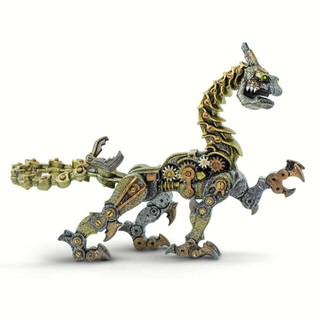 Safari Ltd. : SFR100198 โมเดลมังกร Steampunk Dragon