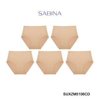 Sabina กางเกงชั้นใน (Set 5 ชิ้น) (ทรง Full) รุ่น Panty Zone รหัส SUXZM5106CD สีเนื้อ