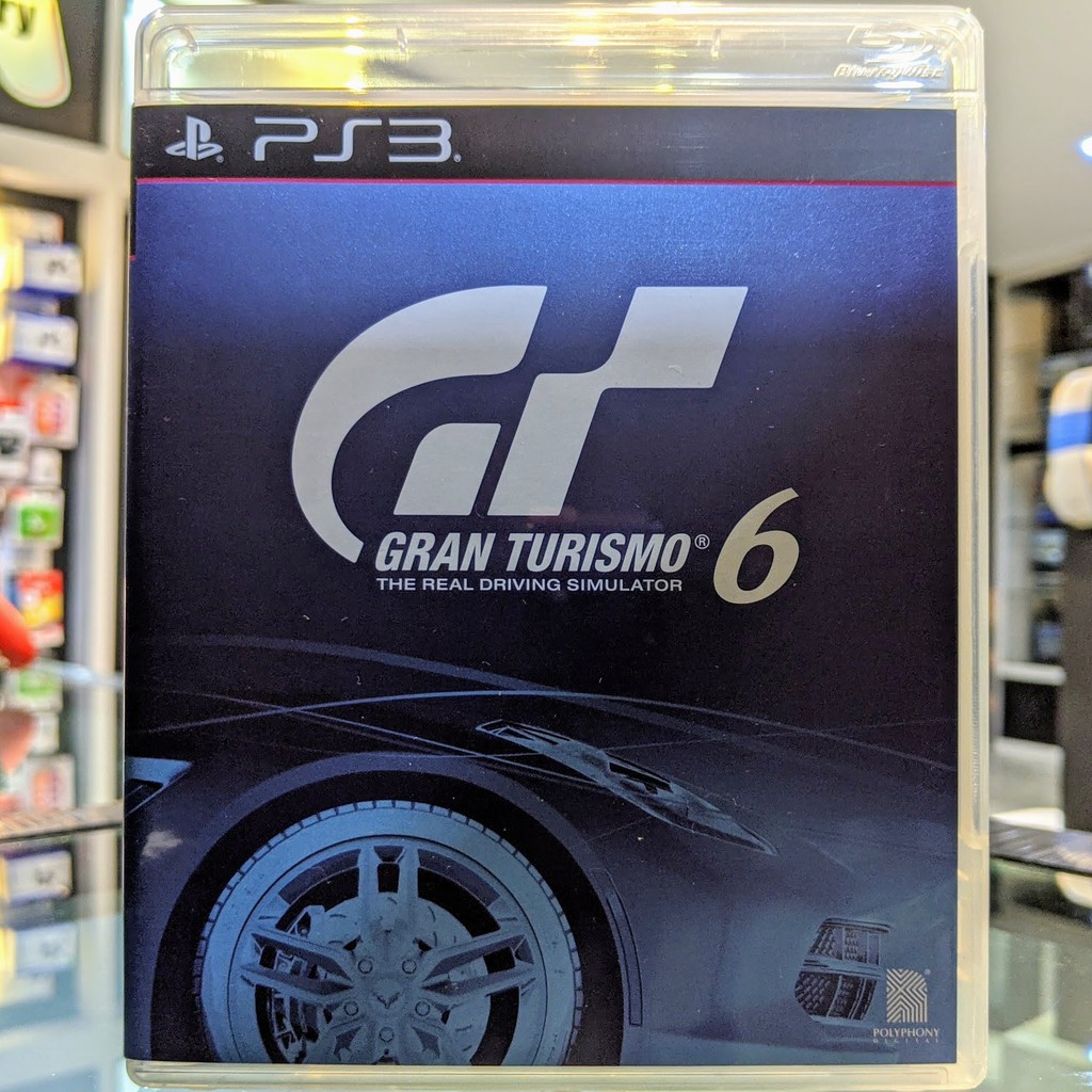 (ภาษาอังกฤษ) มือ2 PS3 Gran Turismo 6 เกมPS3 แผ่นPS3 มือสอง (เล่น2คนได้ เกมแข่งรถ เกมรถแข่ง PS3 GT6 Only On Playstation)