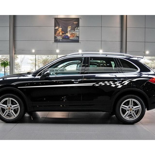 M0BIL สติ๊กเกอร์ SENIAAVANZABRIODLL สติ๊กเกอร์รถยนต์ ALL BODY LENGTH 315CM Cool