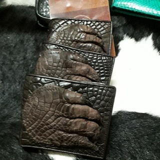 crocodile paw wallet tx274กระเป๋าสตางค์สัตว์เเปลกจระเข้