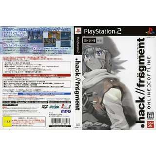 DOT HACK FRAGMENT [PS2 JP : DVD5 1 Disc]