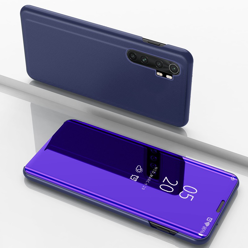 Custodia Flip In Pelle PU Con Portafoglio Per Xiaomi Mi Note 10 / 10 Pro / CC9 Pro - Cover Con Slot Per Carte E Supporto, Chiusura Magnetica, Nero