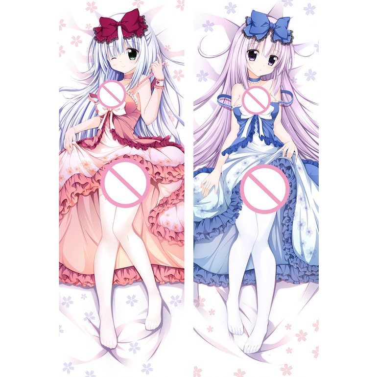 60x180 ซม.อลิซหรืออลิซ Airi และ Rise Dakimakura หมอนปรับแต่ง Moegirls ปลอกหมอนการ์ตูนอะนิเมะผ้าปูที่