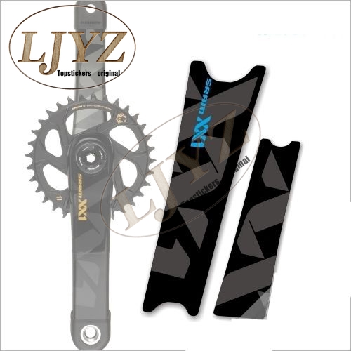 ไวนิล 3M สติกเกอร์ SRAM XX1 Crank สติกเกอร์ป้องกันสําหรับจักรยานเสือภูเขาจักรยาน SRAM XX1 MTB