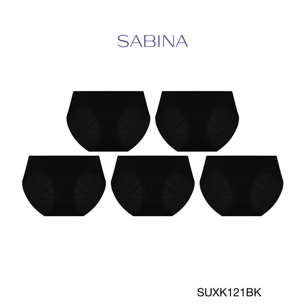 Sabina ซาบีน่า กางเกงชั้นใน (Set 5 ชิ้น) Seamless Fit รุ่น Soft ...