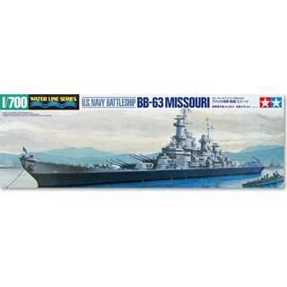 Tamiya 1/700 TA31613 U.S.NAVY BATTLESSHIP BB-63 MISSOURI