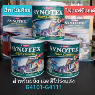 BEGER SYNOTEX สีทาผนังไม้เทียม โปร่งแสง 1แกลลอน