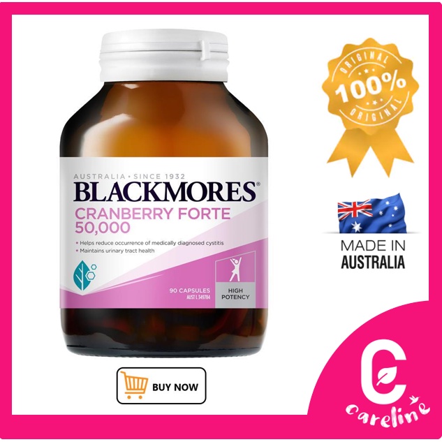 [AUS Direct Import] Blackmores Cranberry Forte 50000 30 / 90 แคปซูล