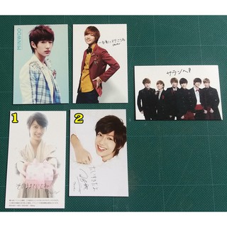 การ์ด สุ่ม ของแท้ จาก อัลบั้ม เกาหลี และ ญี่ปุ่น Boyfriend - Album พร้อมส่ง Kpop Card