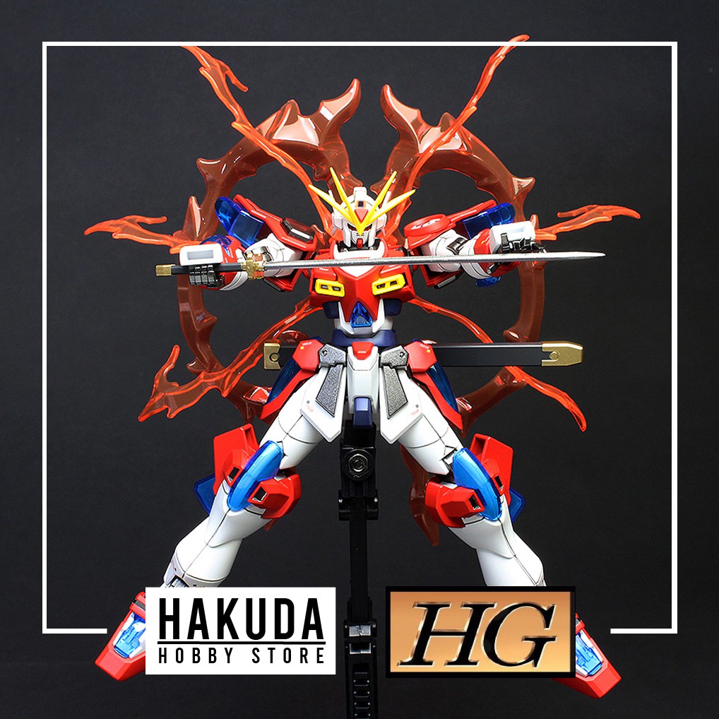 Hgbf 1 / 144 รุ ่ น HG Kamiki Burning Gundam - Bandai Japan ของแท ้