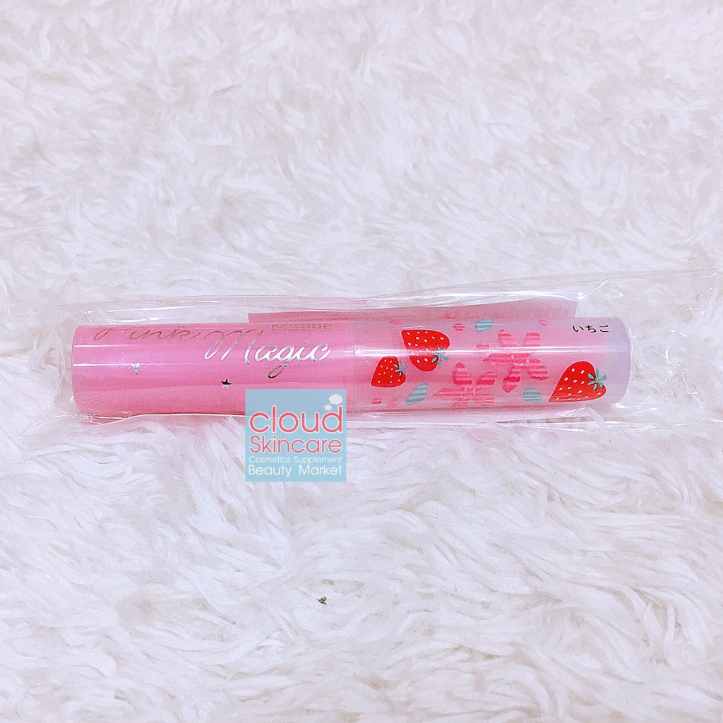 ลิปสติก PINK MAGIC mistine สตรอเบอร์รี่ สีชมพูสีลิป ลิปมันบำรุงริมฝีปาก ลิปสติก EXP 05/2028 - รูปที่ 3
