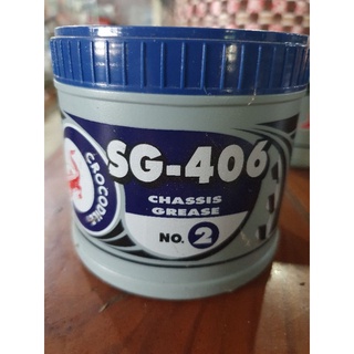 จาระบี ตราจระเข้ sg-406 เบอร์ 2 500 กรัม เนื้อสีเขียว