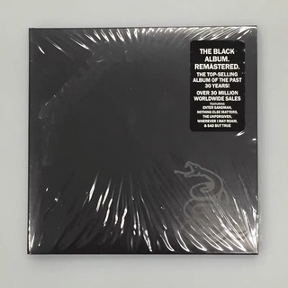 CD  อัลบั้มชื่อตัวเองของ Metallica CD The Black Album 2021 Reissue