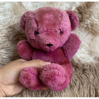 หมีสีม่วง น่ารักมากกรี๊ดดดด 🐻 ตุ๊กตาหมีมือสอง งานสวย สีน่ารัก ราคาถูกมาก