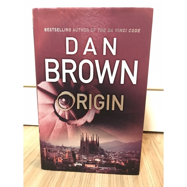 Origin by Dan Brown หนังสือปกแข็ง