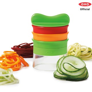 OXO เครื่องสไลด์ผัก เป็นเส้นสปาเกตตี้ 3 in 1 ใหญ่ l 3-Blade Spiralizer ของแท้ 100%