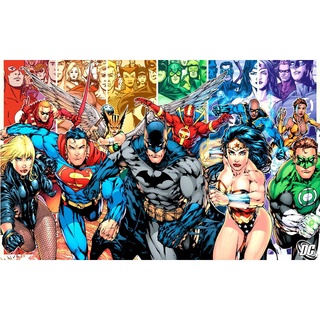 โปสเตอร์ รูปภาพ การ์ตูน ดีซีคอมิกส์ cartoon DC Comics โปสเตอร์ติดผนัง โปสเตอร์สวยๆ poster ส่งEMSด่วนให้เลยครับ