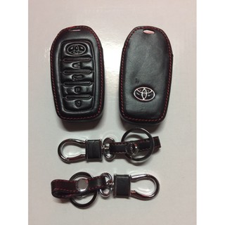 หุ้มกุญแจหนังรถยนต์TOYOTA FORTUNER