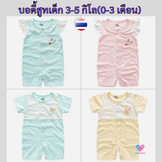 ชุดเด็กแรกเกิด 0-3 เดือน บอดี้สูท ผ้าคอตตอน  ชุดเด็กอ่อน เสื้อผ้าเด็กอ่อน เสื้อผ้าเด็กแรกเกิด ผ้าเด้ง BS157 -1