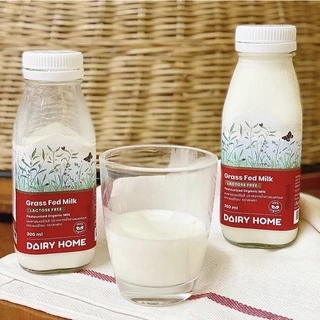 นมแดรี่โฮม Grass Fed Milk (Lactose Free) 300 ml. SET 4 ขวด ***จัดส่งสินค้าเฉพาะในกรุงเทพฯ นนทบุรี