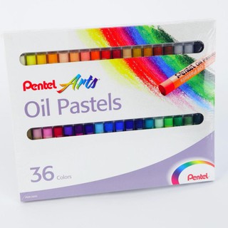 สีชอล์ค เพนเทล Pentel Oil Pastels ชุด 36 สี/36 แท่ง