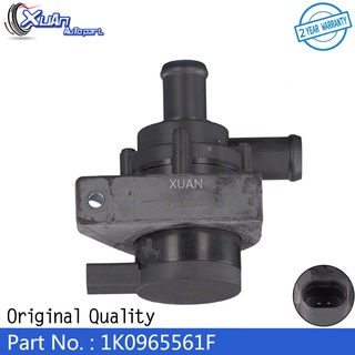 XUAN Cooling Auxiliary Water Pump 1K0965561F For Audi A1 A3 A4 A5 Quattro Seat Alhambra Altea Ibiza Leon Toledo For Skod