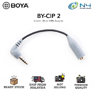 Boya BY-K1 K2 K3 K4 BY-CIP2 TRS สายเคเบิ้ลต่อขยายไมโครโฟน สําหรับโทรศัพท์มือถือ HUAWEI iPhone Lightning Type Android