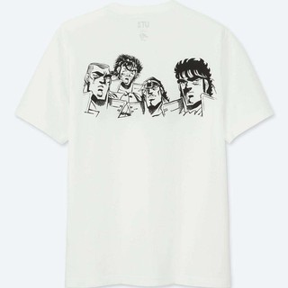 เสื้อยืด UT UNIQLO 50th Anniversary Shonen Jump ลาย โรงเรียนลูกผู้ชาย ขุนพลประจัญบาน size L