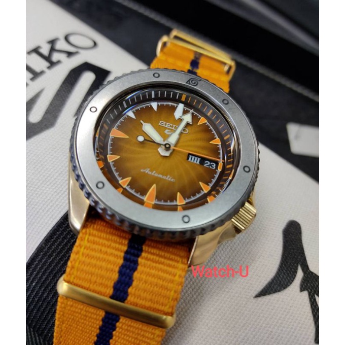 นาฬิกา SEIKO 5 Sports NARUTO &amp; BORUTO Limited Edition (NARUTO) SRPF70K1 SRPF70K SRPF70