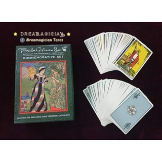 Pamela Colman Smith Commemorative Set ไพ่ยิปซีแท้ชุดครบรอบร้อยปี ไพ่ยิปซี ไพ่ทาโร่ต์ ไพ่ออราเคิล Taort Oracle Card Deck