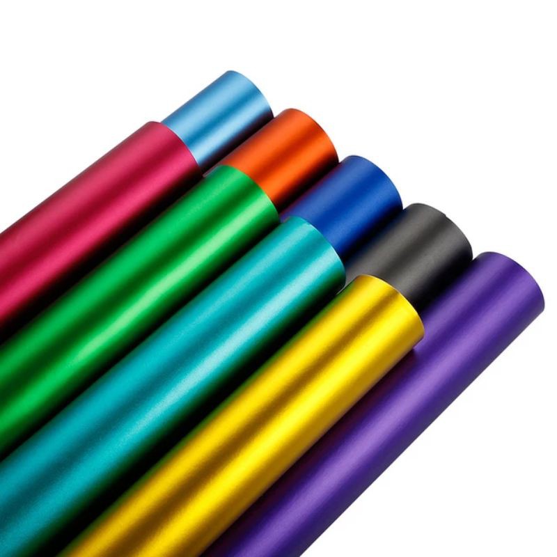 Matte Metallic สติ๊กเกอร์อโนไดซ์แบบด้าน