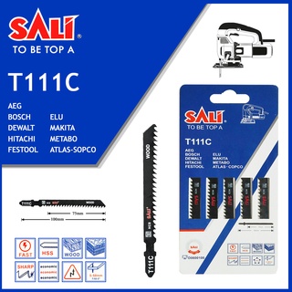 SALI ใบเลื่อยจิ๊กซอตัดไม้ HCS รุ่น T111C [แพ็ค 5 ใบ]