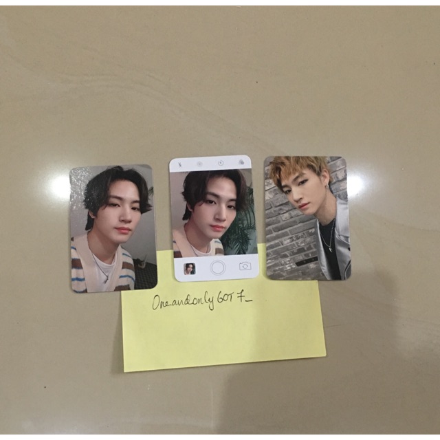 Got7 OFFICIAL JB 6th ANNIVERSARY TRADING CARD