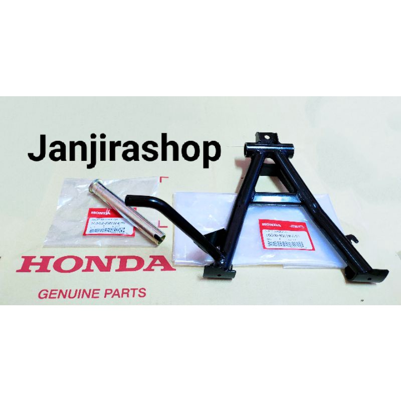 ขาตั้งคู่ พร้อมแกนขาตั้งคู่ HONDA (แท้ศูนย์) WAVE110i / เวฟ 110i ปี 2011 - 2013