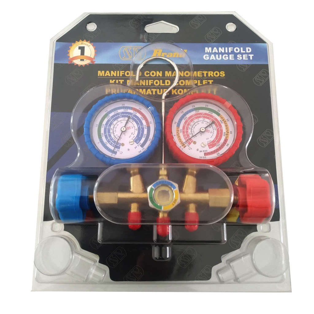 ชุดเกจ์วัดน้ำยาแอร์  SP รุ่น CT536 , CT572 ใช้กับ R32 R410a R22 R134a  ใช้ได้ทุกน้ำยา สายยาว 72 นิ้ว กับ สายยาว 36 นิ้ว - รูปที่ 6